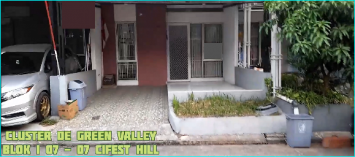 Rumah Jual Fully Furnished di De Green Valley Cifest